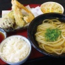 天ぷら定食(うどん)